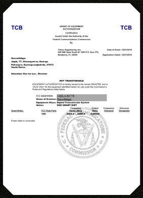 ONESOFTDIGM, Certification