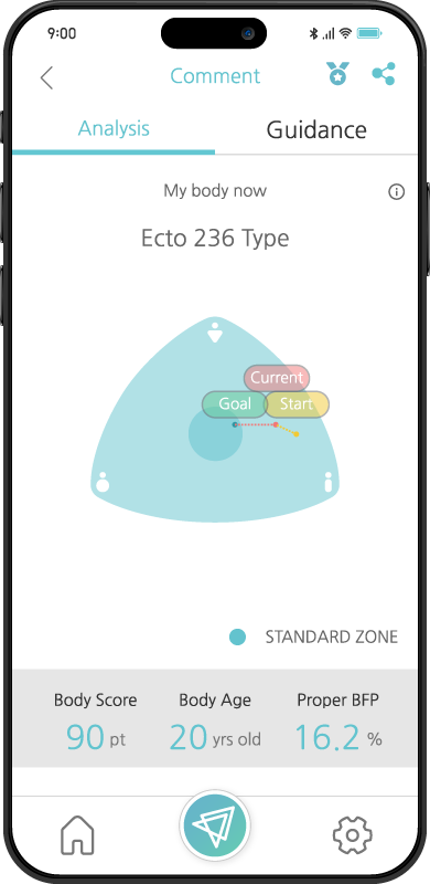 소마토타입 차트
